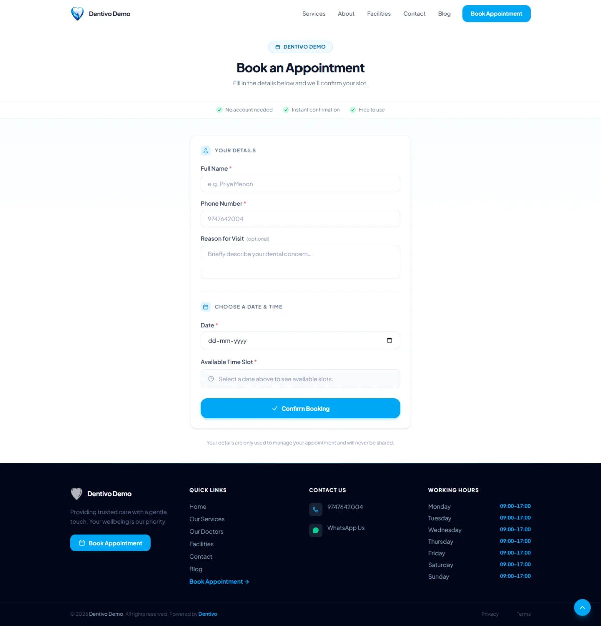 Screenshot 1 of Dentivo — Complete Digital Solution for Dental Clinics